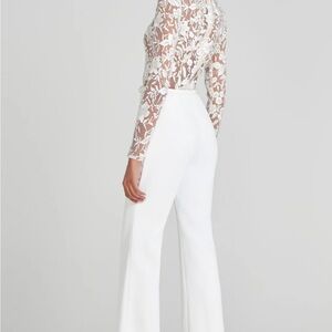 NWT Nadine Merabi white jumpsuit size small